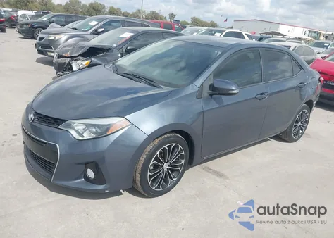2014 Toyota Corolla S Plus from USA, damaged, VIN 5YFBURHE3EP111639